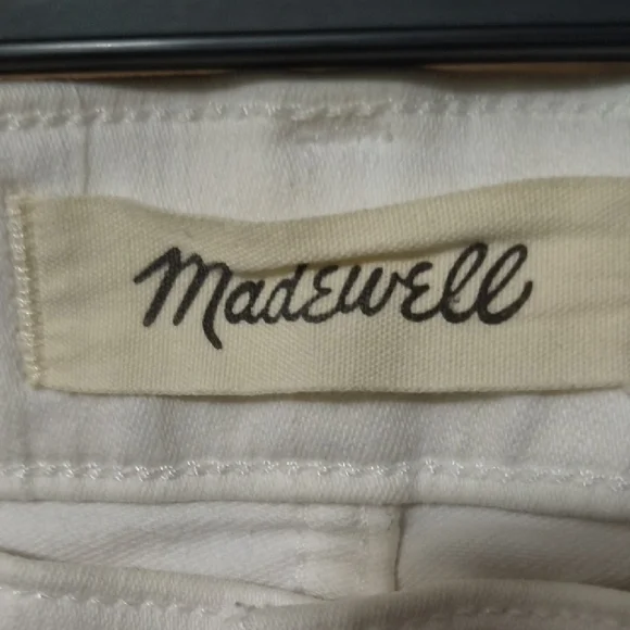 Madewell Women's White Cali Demi-Boot Jeans Size 26 - Picture 2 of 6